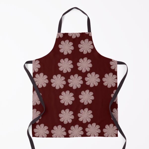 Item preview, Dusty Pink Floral Motif Dark Maroon Pattern designed and sold by Jyoti-Quotes.