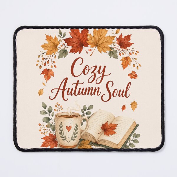 Item preview, Cozy Autumn Soul Sweater Weather Fall Shirt designed and sold by DreamelleStudio.