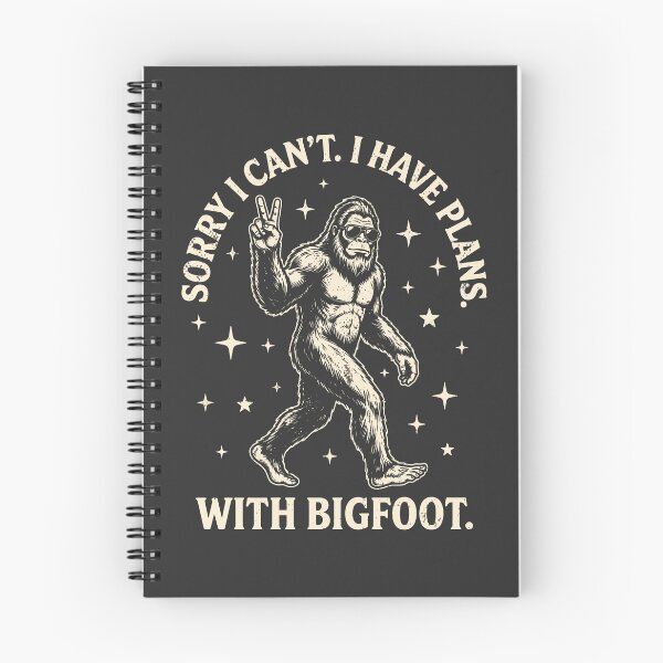 Item preview, I Have Plans With Bigfoot Funny Sasquatch Outdoorsy  designed and sold by Y-Vibes.