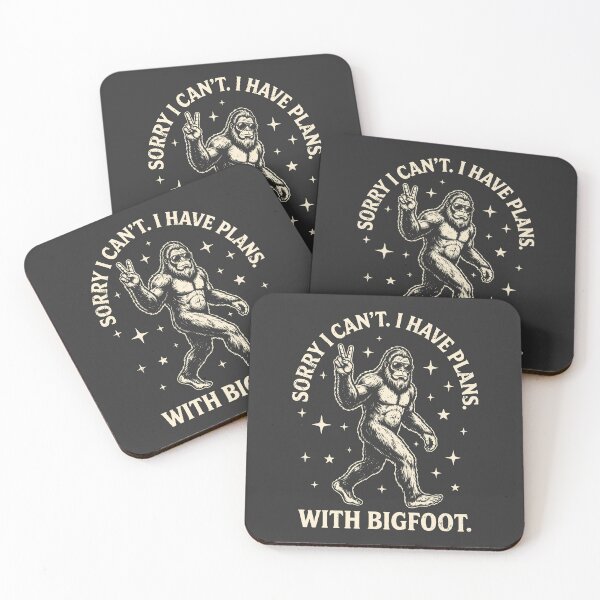 Item preview, I Have Plans With Bigfoot Funny Sasquatch Outdoorsy  designed and sold by Y-Vibes.