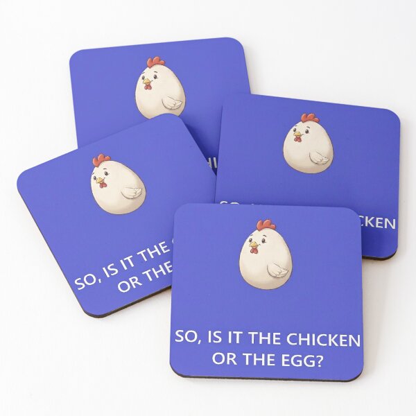 Item preview, Which Came First? The Chicken Or The Egg? designed and sold by ben45606045.