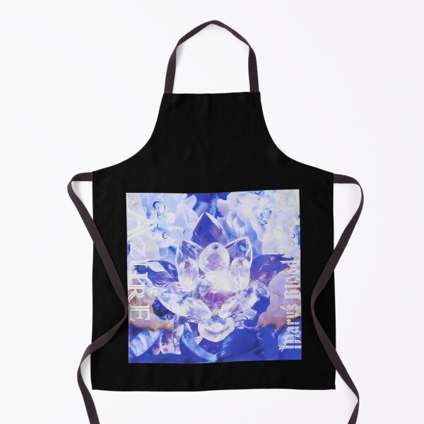 Item preview, Crystal Lotus Flower Blue Azure Metal Floral designed and sold by binjalal3.