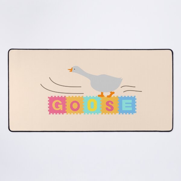 Item preview, goose foam tile print | funny minimalist wall art designed and sold by Saavaedra .