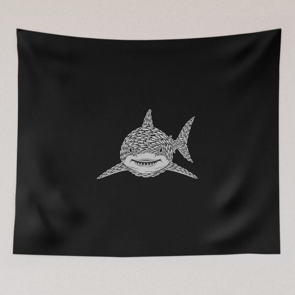 Item preview, Great White Shark Ocean Life designed and sold by PopStars1993.