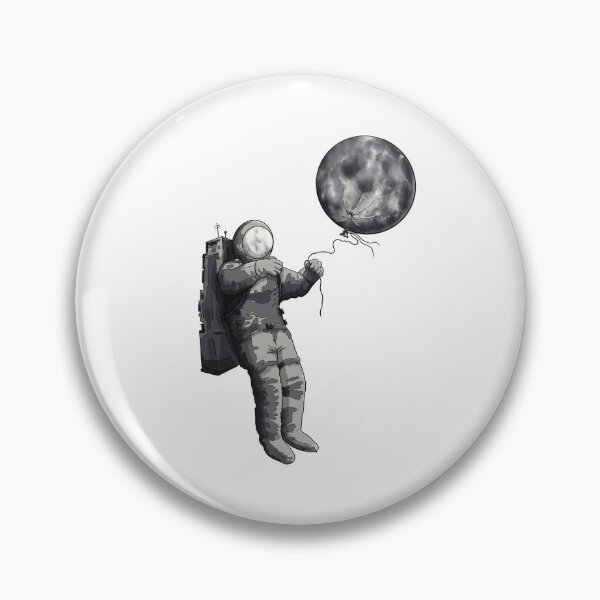 Item preview, Moon Balloon designed and sold by The Artful Kaz.