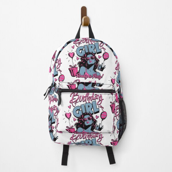 Item preview, Birthday Girl Ready to Party Retro Pop Art Mug & Tote designed and sold by illeN-Art-World.