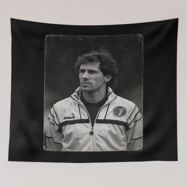 Item preview, Franco Baresi Vintage Football designed and sold by MarinRosito.