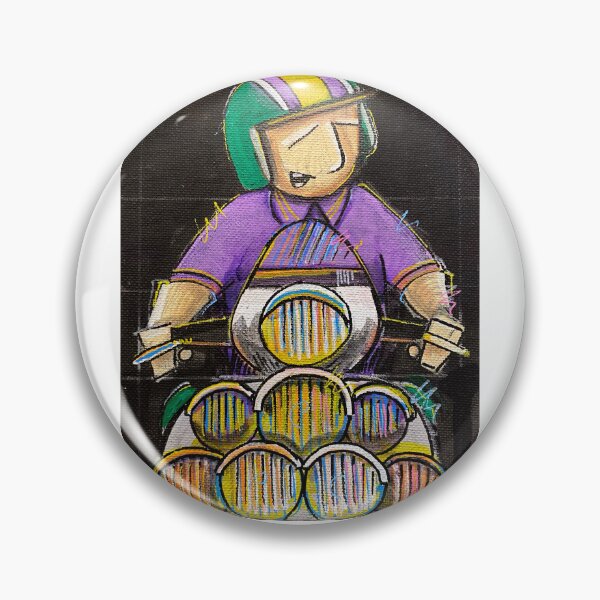Item preview, Classic Scooter | Vintage Scooter Riders | Retro Mod Inspired Art designed and sold by GWARTGB.
