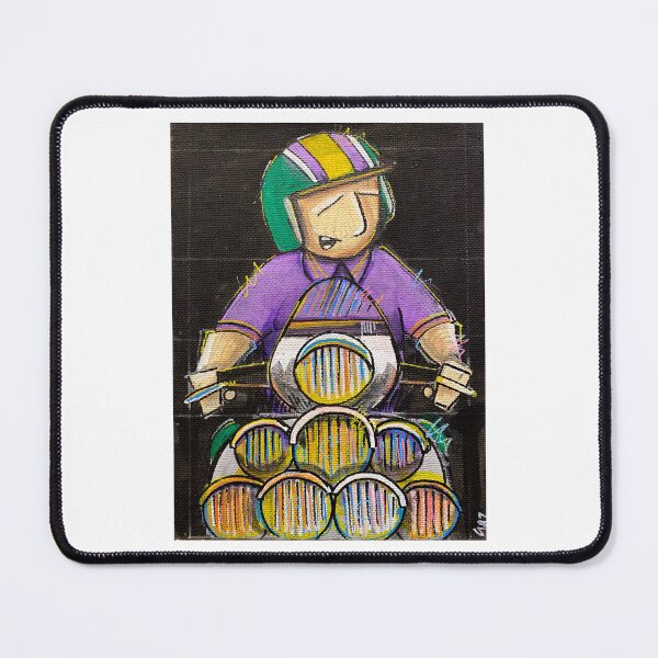 Item preview, Classic Scooter | Vintage Scooter Riders | Retro Mod Inspired Art designed and sold by GWARTGB.
