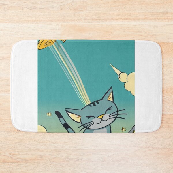 Item preview, Illustration - Stylized Feline Character, Colorful Space Adventure designed and sold by World-Pets.
