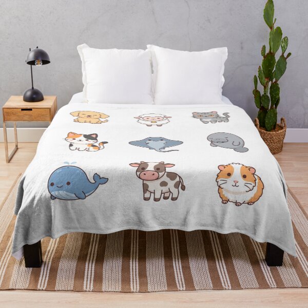 Item preview, Cute Baby Animals Sticker Pack – Kawaii Pets & Sea Creatures Set designed and sold by Pavnud.