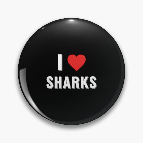 Item preview, I Love Sharks Ocean Life Marine Wildlife Shark Lover designed and sold by PopStars1993.