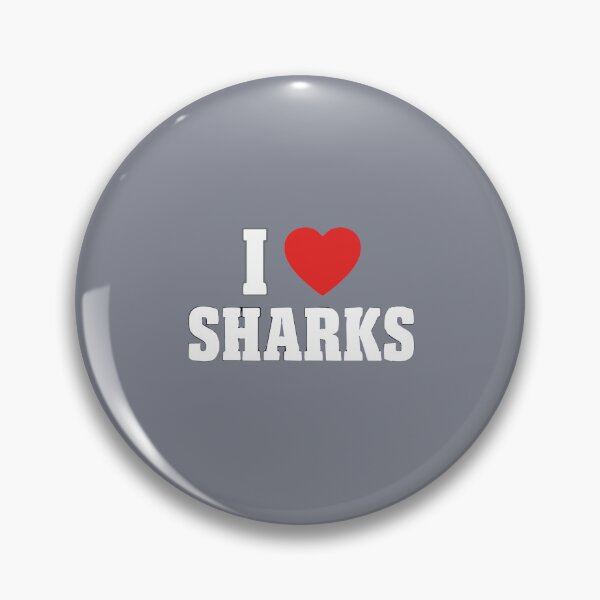 Item preview, I Love Sharks Marine Life Ocean Animal Lover designed and sold by SofiBlair.