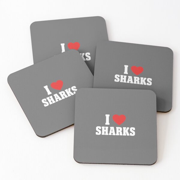 Item preview, I Love Sharks Marine Life Ocean Animal Lover designed and sold by SofiBlair.