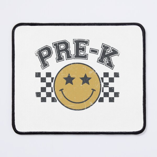 Item preview, Pre-K Smiley Face Art Print - Retro Groovy Star Eyes Back to School Student Gift designed and sold by raedattia.