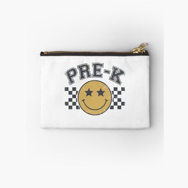 Item preview, Pre-K Smiley Face Art Print - Retro Groovy Star Eyes Back to School Student Gift designed and sold by raedattia.