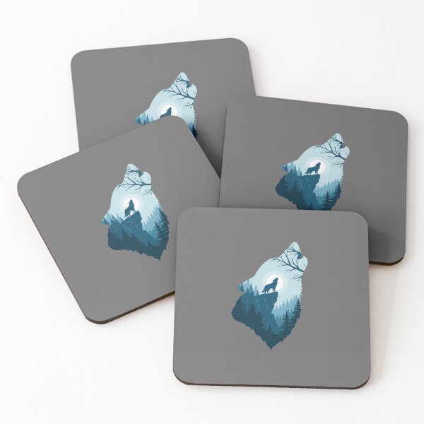 Item preview, Howling Wolf Wilderness Forest Nature Lover designed and sold by SofiBlair.