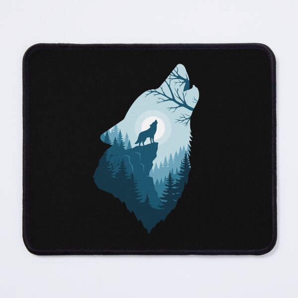 Item preview, Howling Wolf Wilderness Forest Nature Lover designed and sold by SofiBlair.