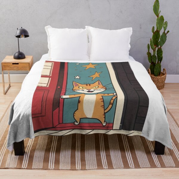 Item preview, Illustration - Stylized Feline Character, Emotion and Fantasy in a Children's Universe designed and sold by World-Pets.