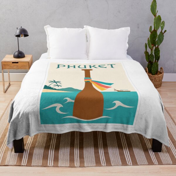Item preview, Phuket Longtail Boat Travel Poster designed and sold by Beyond Destinations.