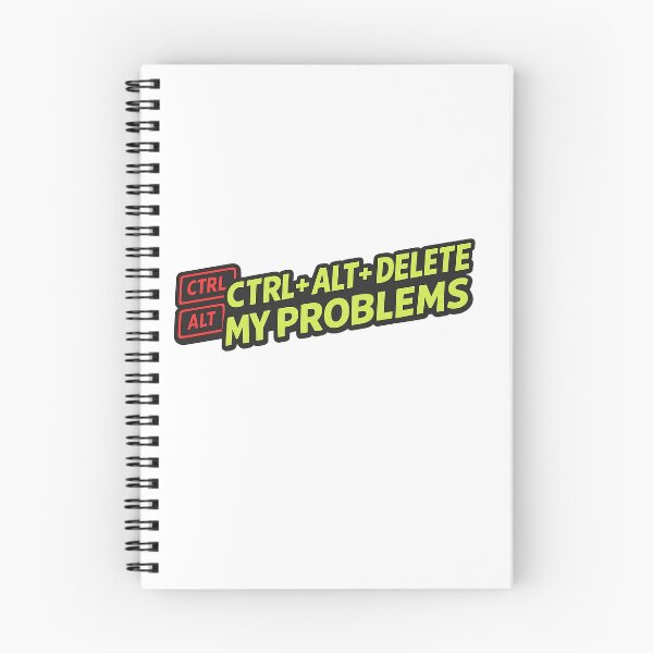 Item preview, Ctrl Alt Delete My Problems designed and sold by EliteCaptionist.