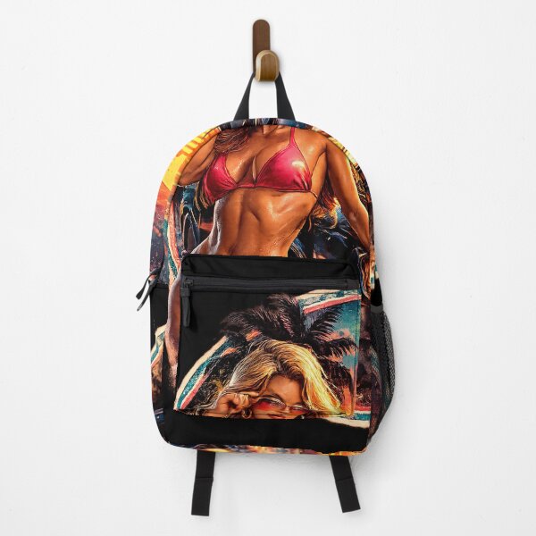 Item preview, Retro Beach Sunset Convertible designed and sold by CosmicDreamAI.