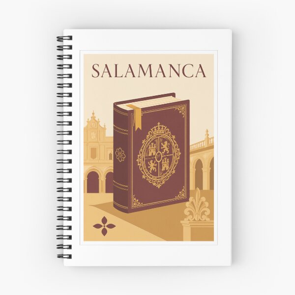 Item preview, Salamanca Historic Book Travel Poster designed and sold by Beyond Destinations.