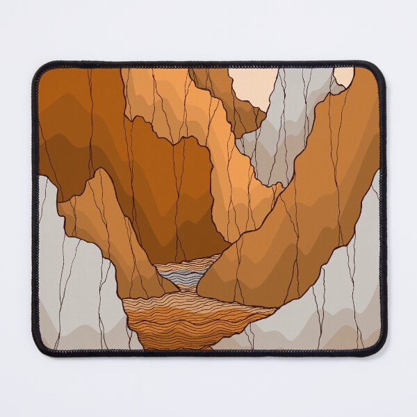 Item preview, Copper ocean valley designed and sold by Swadeillustrations.