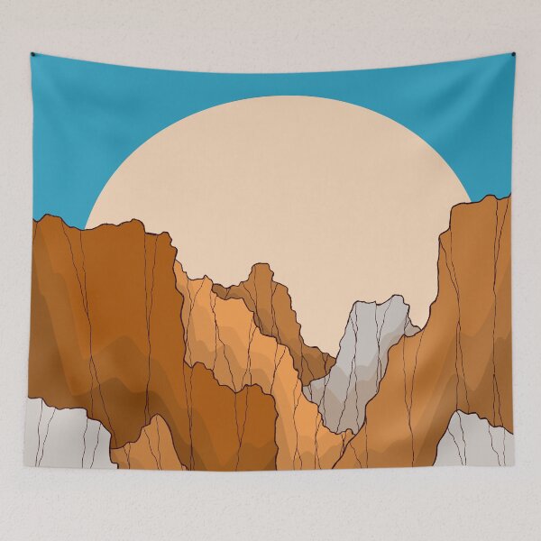 Item preview, Copper ocean valley designed and sold by Swadeillustrations.