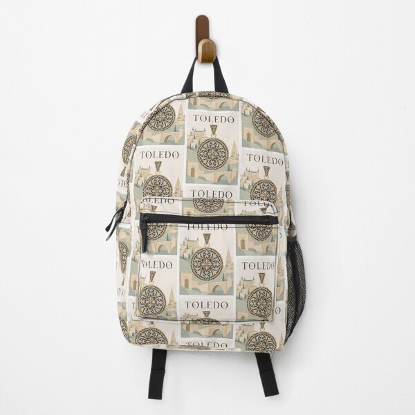Item preview, Toledo Damascene Pendant Travel Poster designed and sold by Beyond Destinations.