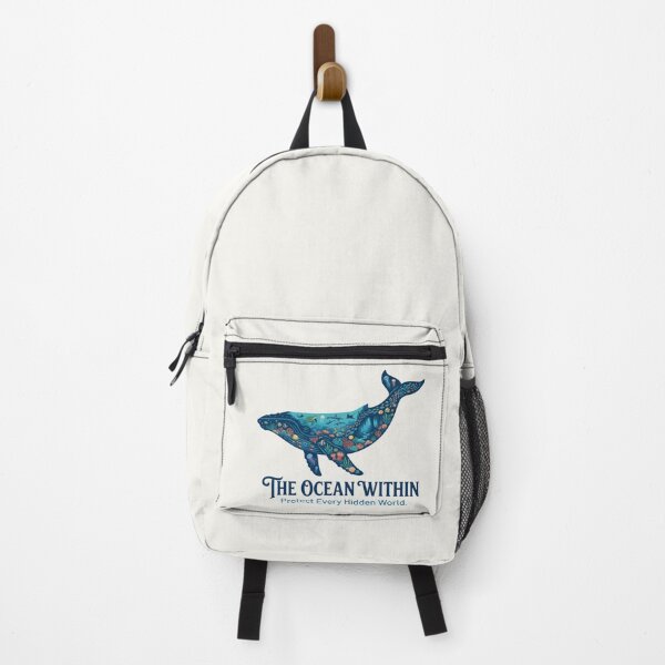 Item preview, The Ocean Within Whale Artwork | Premium Marine Illustration designed and sold by Amr Darwish Graphic designer.