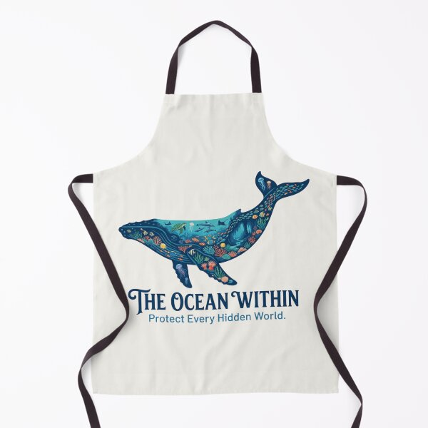 Item preview, The Ocean Within Whale Artwork | Premium Marine Illustration designed and sold by Amr Darwish Graphic designer.