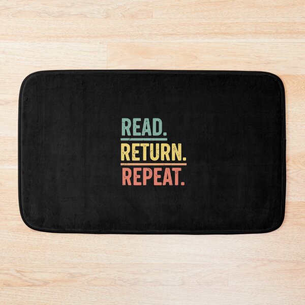 Item preview, Read Return Repeat Book Lover Reading Library Reader designed and sold by PopStars1993.