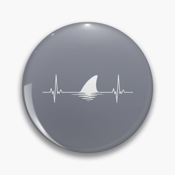 Item preview, Shark Heartbeat Ocean Life Lover designed and sold by SofiBlair.