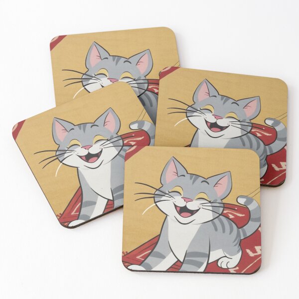 Item preview, Illustration - Stylized Feline Character, Joyful Vibrancy designed and sold by World-Pets.