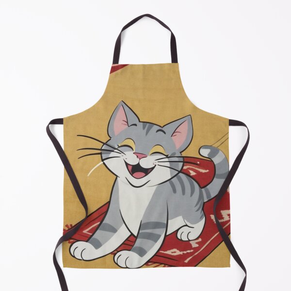 Item preview, Illustration - Stylized Feline Character, Joyful Vibrancy designed and sold by World-Pets.