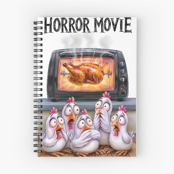 Item preview, Chickens Alarmed by Roast in the Oven designed and sold by Artessie.
