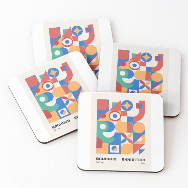 Item preview, Bauhaus Exhibition 1919 – Geometric Modernist Abstract Poster designed and sold by perrbrop.