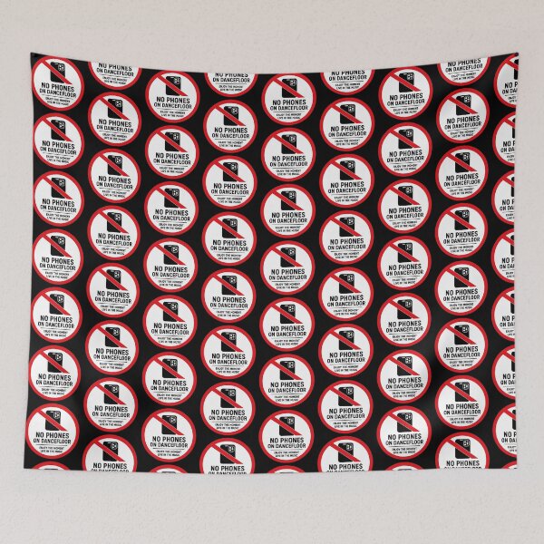 Item preview, No Phones On Dancefloor Live In The Music designed and sold by  ZenRave Designs.
