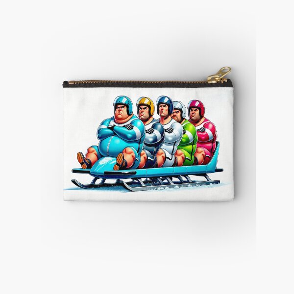 Item preview, Five-man bobsleigh instead of four-man bobsleigh on an overweight sled - Cartoon designed and sold by Segasprojects.
