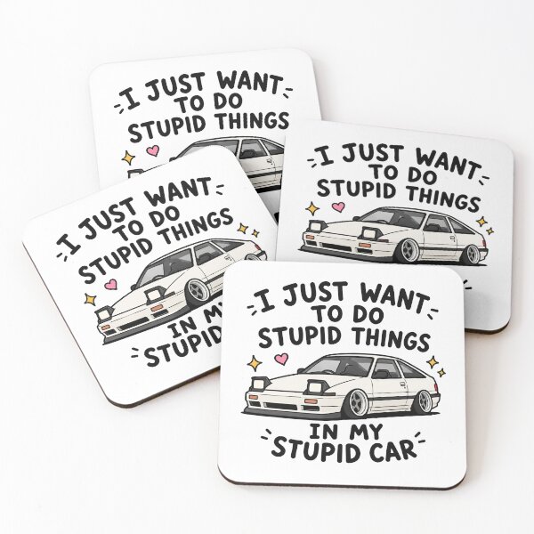 Item preview, Stupid Car Bad Decisions designed and sold by MonkiFlipp.