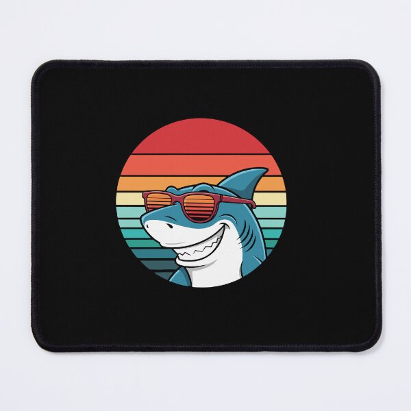 Item preview, Cool Shark Ocean Retro Sunset Summer Beach Vacation Marine Life designed and sold by PopStars1993.