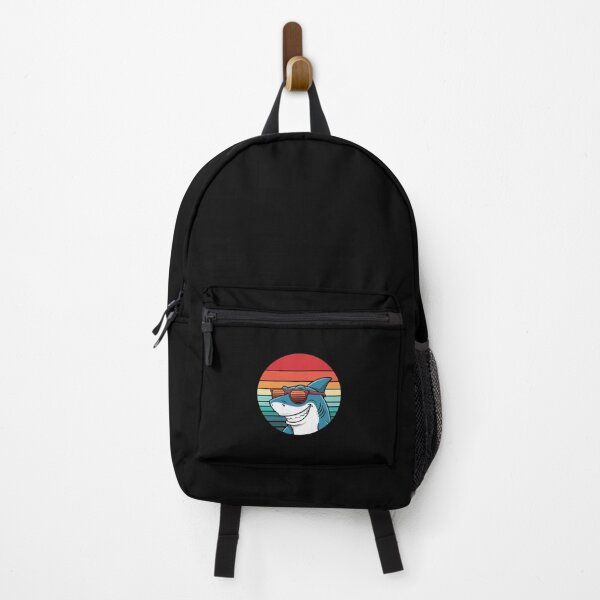 Item preview, Cool Shark Ocean Retro Sunset Summer Beach Vacation Marine Life designed and sold by PopStars1993.