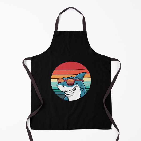 Item preview, Cool Shark Ocean Retro Sunset Summer Beach Vacation Marine Life designed and sold by PopStars1993.