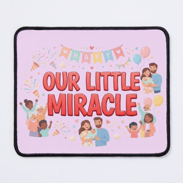 Item preview, New Birthday Party Our Little Miracle Family Gathering Sticker gifts item designed and sold by Love & Papercraft ⭐️⭐️⭐️.