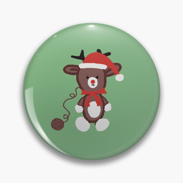 Item preview, Sad Christmas Reindeer designed and sold by HandStitchedByHannah.
