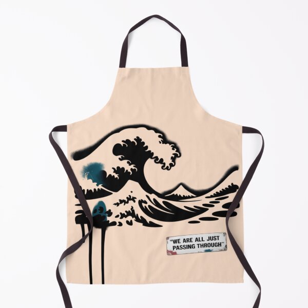 Item preview, Banksy Wave - We are all just passing through designed and sold by 123ks.