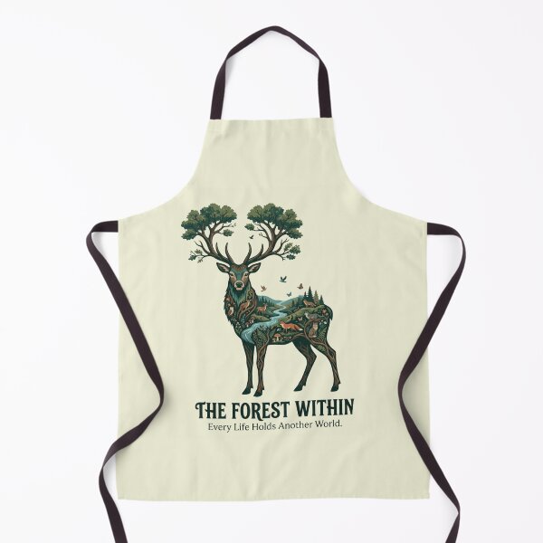 Item preview, The Forest Within Deer Artwork | Premium Nature Illustration designed and sold by Amr Darwish Graphic designer.
