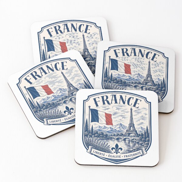 Item preview, France Trave Badge  designed and sold by PamLeeDesign.