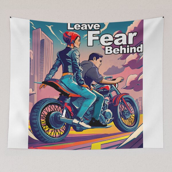 Item preview, Leave Fear Behind designed and sold by Concept-Hub.
